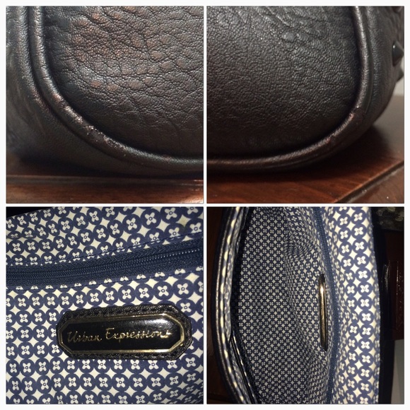 Urban Expressions Black Studded Bag - Picture 4 of 4