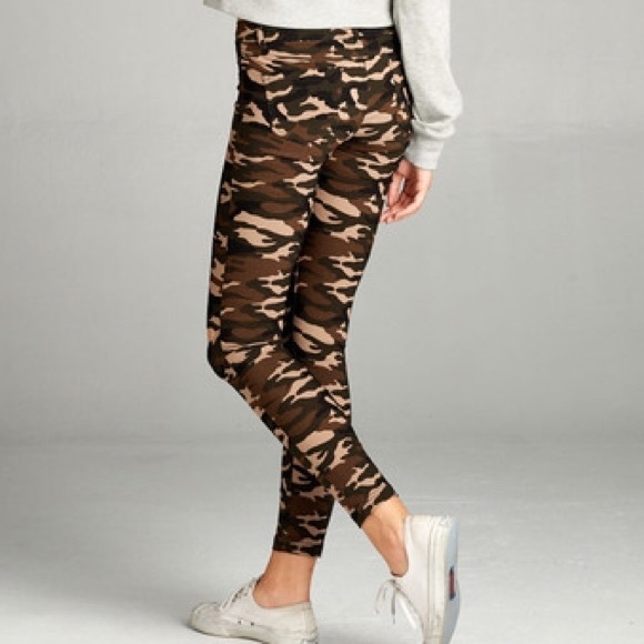Camo slit jeans - Picture 2 of 3