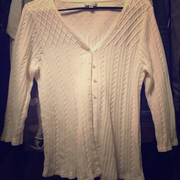 Cream Cardigan