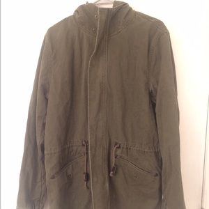 Olive Green Trench Coat