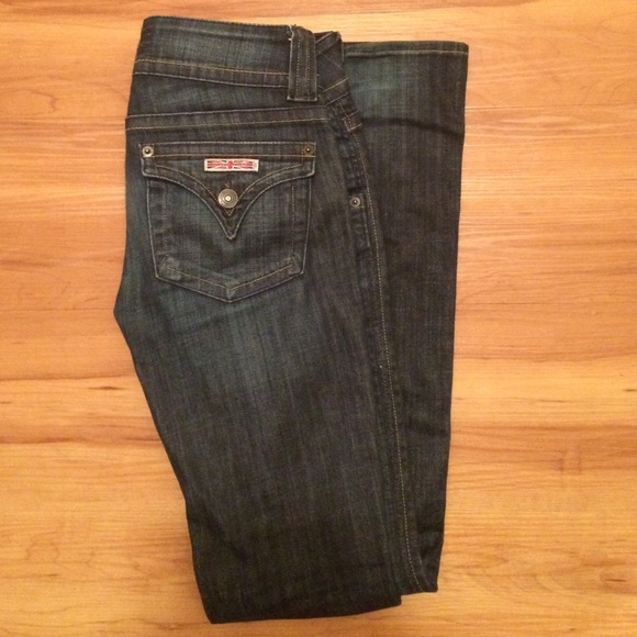 Hudson flare jeans dark wash