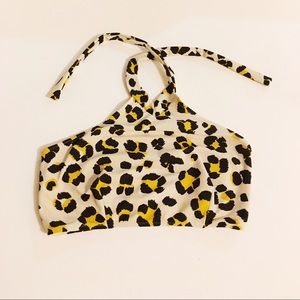 Rachel Pally Galapagos high neck bikini top