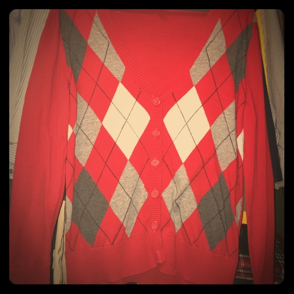 Argyle Cardigan