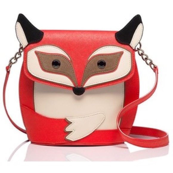 kate spade Handbags - NWT Kate Spade Leather Fox Crossbody Bag