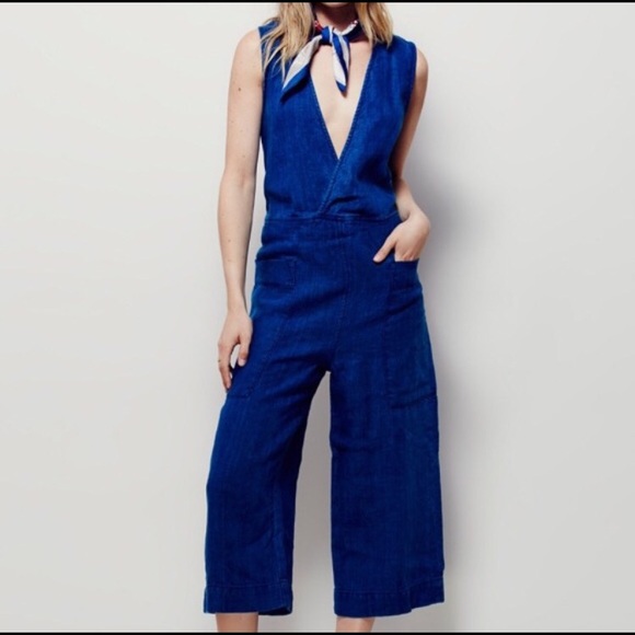 NWT Free People Jaimie Artisan Jumpsuit