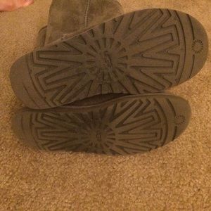 Grey Tall UGG boots