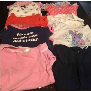 10 onesies 3/6 months