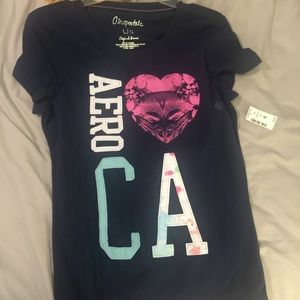 Navy blue Aeropostale tshirt