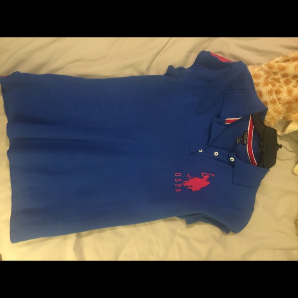 USPA polo tee