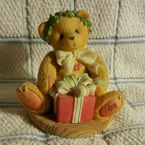 CHERISHED TEDDIES Margy Girl w/Present