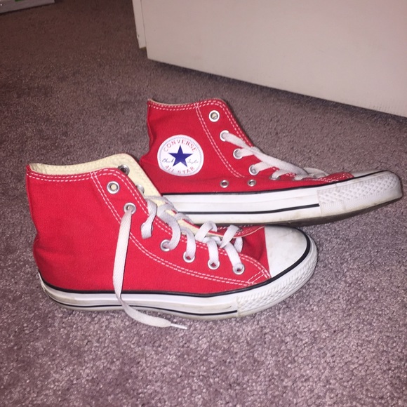 Red converse