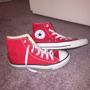 Red converse