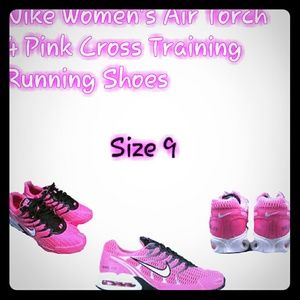 Nike Womens Air Torch 4 Pink Cross Training Shoes