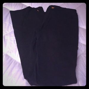 Genly worn Lucy Yoga pants