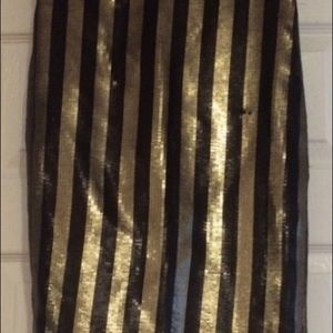 H&m sequin skirt
