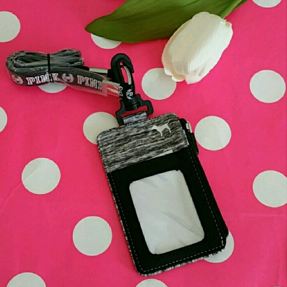 Beautiful Pink Vs Lanyard ID wallet new with tag. - Picture 2 of 2