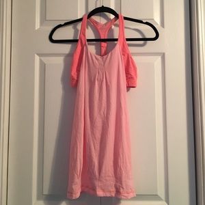 Lululemon Coral/Pink No Limits Tank Size 6
