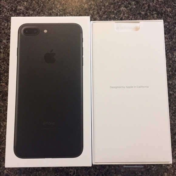Brand new iPhone 7 plus in matte black 32 gb