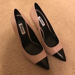 NWOT Dune Colorblock Pumps, Size 8