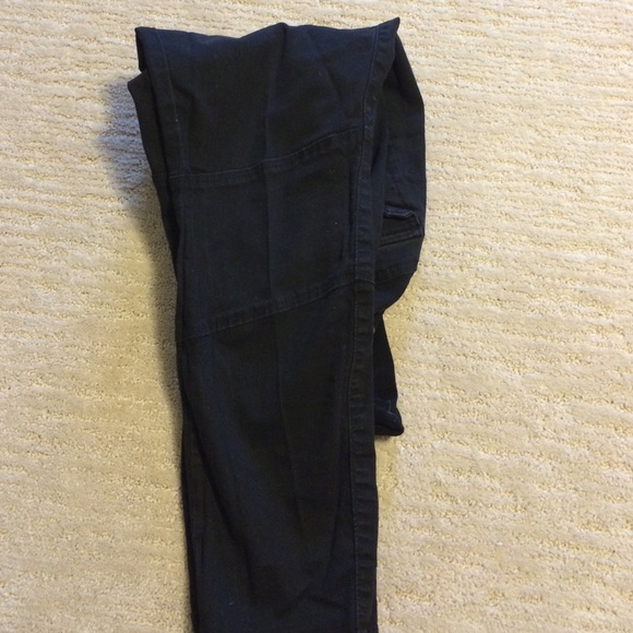 Pea in pod maternity pants- black skinny leg - Picture 2 of 2