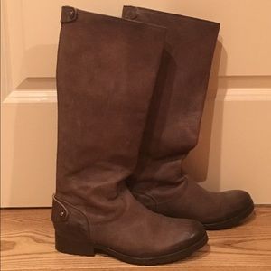 Frye Melissa Button Back Zip Boots