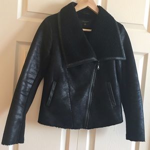 Ann Taylor Faux Shearling Jacket