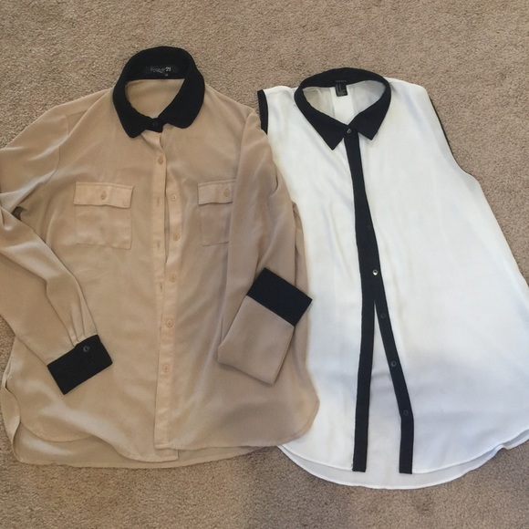 Forever 21 work blouse bundle