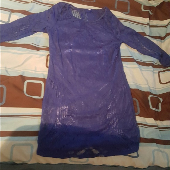 Beautiful navy dress never been worn