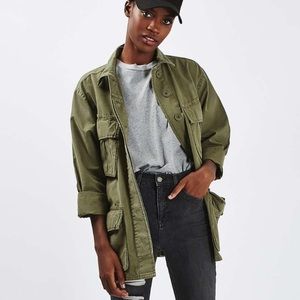 NWT Topshop Long Jacket