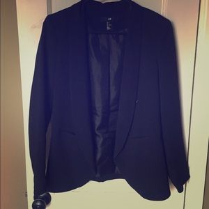 H&M black blazer