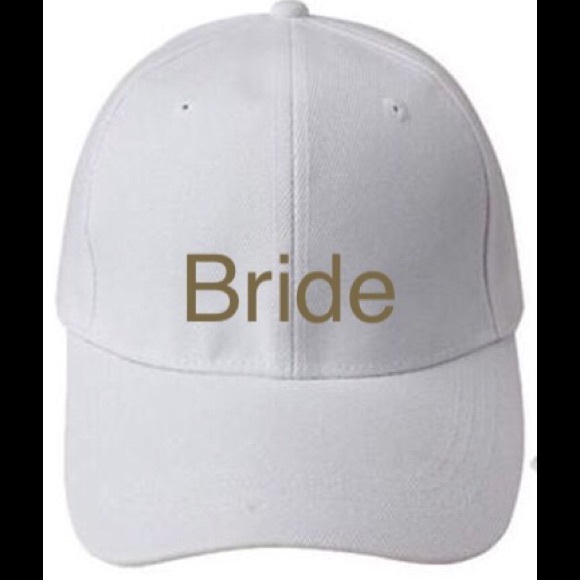 Custom Bride and Bridesmaids Hats