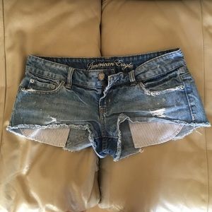 Jean shorts from American Eagle!
