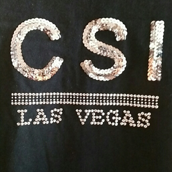Blingy CSI Las Vegas T-SHIRT! - Picture 2 of 3