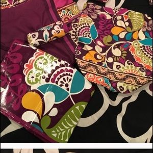 for @kwalker5011 Vera Bradley Plum Crazy Set