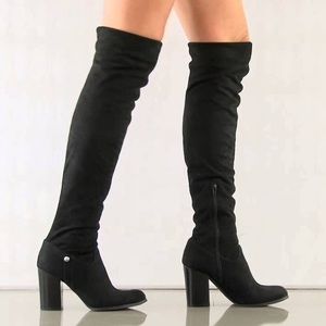 Guess "Dandra" foldable over-the-knee boots