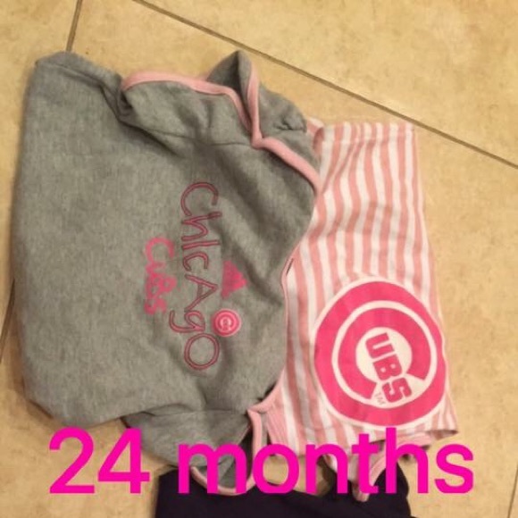 💗Chicago cubs onesies! Set of two!