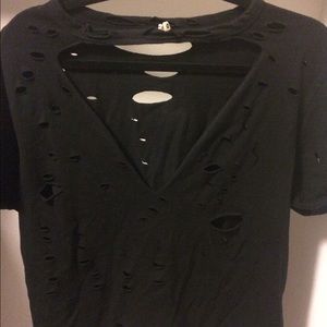 Emma & Sam ripped t shirt