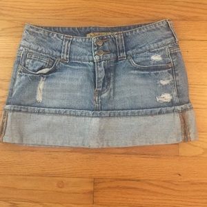 Hint jeans denim skirt