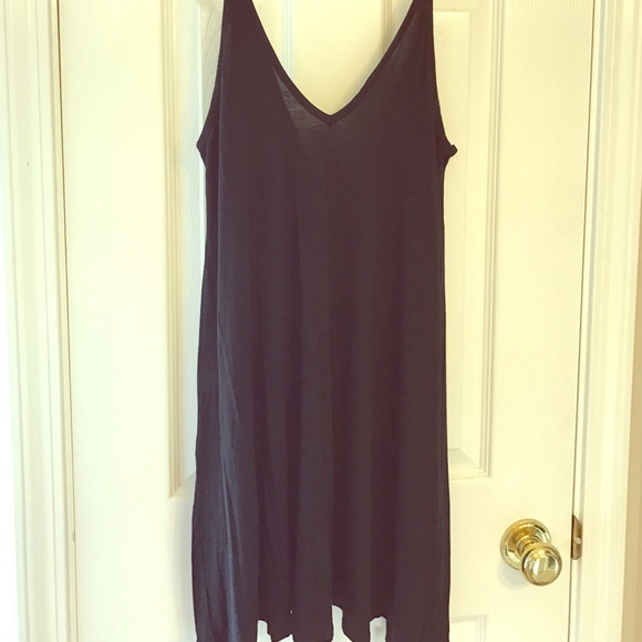 Tops - Long Black Tunic tank
