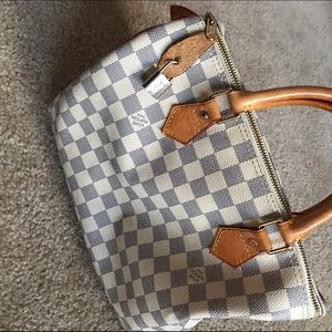 Louis Vuitton Damier Azur Speedy