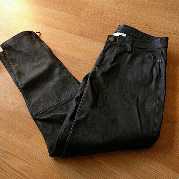SOLD *** Michael kors NWT leather jeans - Picture 4 of 5
