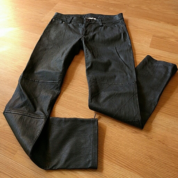 SOLD *** Michael kors NWT leather jeans - Picture 5 of 5