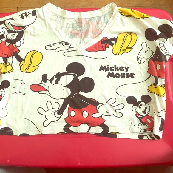 Mickey Mouse Crop Top!