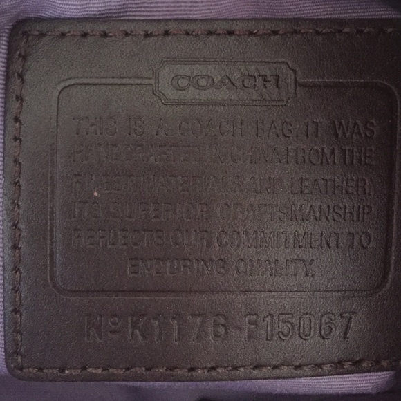 Authentic Coach Bag - image 4