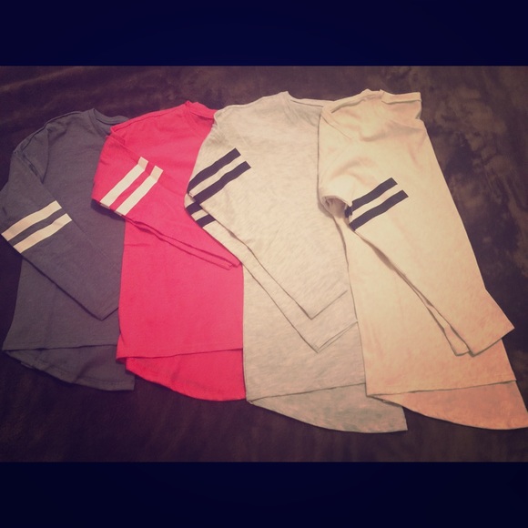 Oversized monogrammed shirts