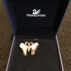 Swarovski Crystal Butterfly Brooch