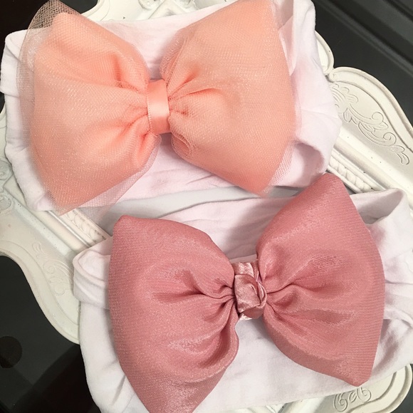 Baby headbands handmade set