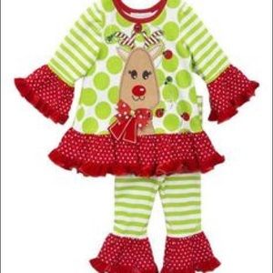Rare Editions Christmas Reindeer Outfit Rare Editions Christmas Reindeer Outfit