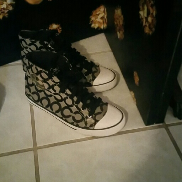 ❗️SOLD❗️Coach Converse Sneakers ✨ - Picture 5 of 8