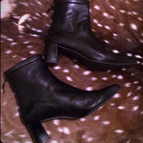 Stuart Weitzman black ankle boots!